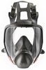 3M™ Full Facepiece Reusable Respirator 6700, Respiratory Protection, Small - Latex, Supported